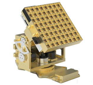 0.2m Ku-band UAV on-the-move satcom antenna