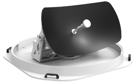 0.45m Ka-band vehicle-mounted on-the-move antenna