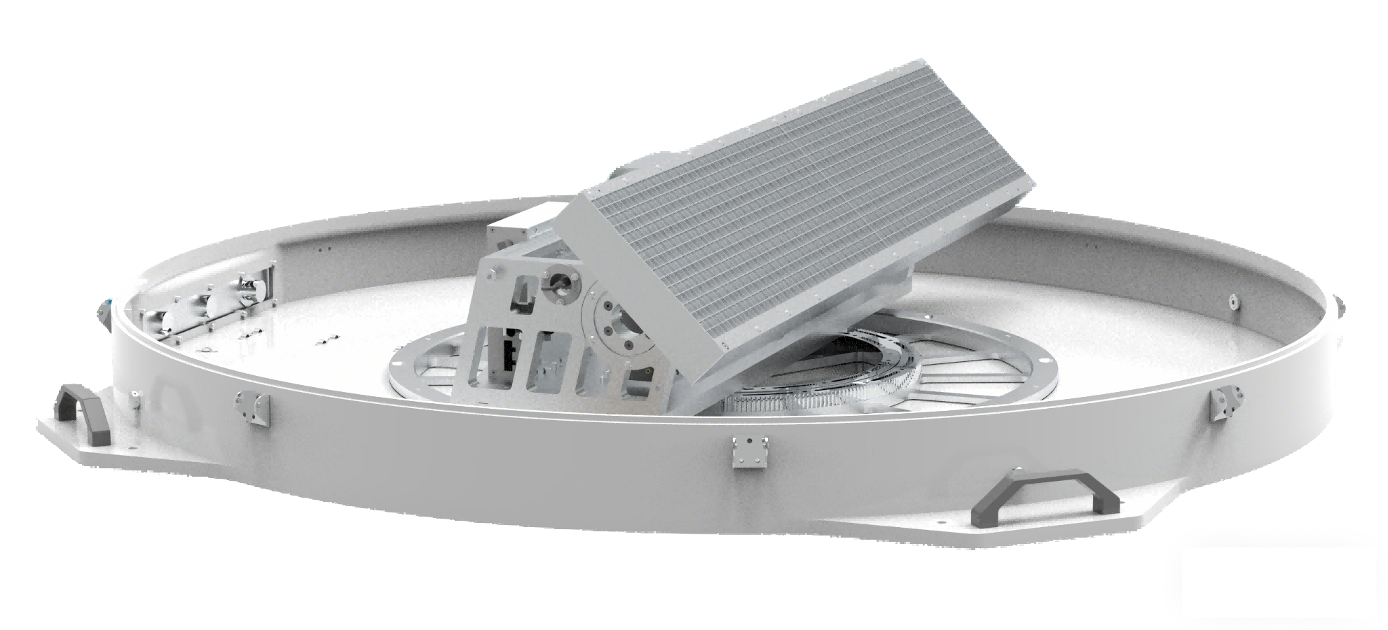 0.6m Ka/Ku dual-band vehicle-mounted on-the-move satcom antenna